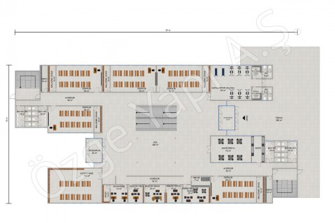 المدرسة الابتدائية 3036 مترًا مربعًا - المخططات