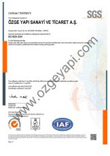 شهادة ISO 9001 UKAS